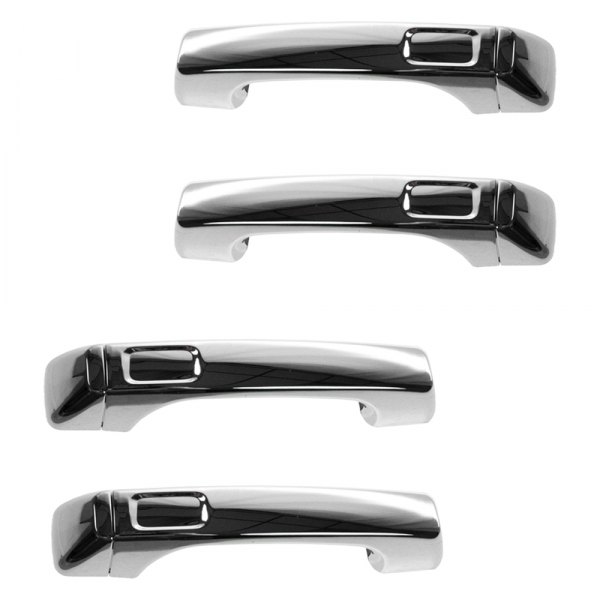 TRQ® - Front and Rear Driver and Passenger Side Exterior Door Handle Set