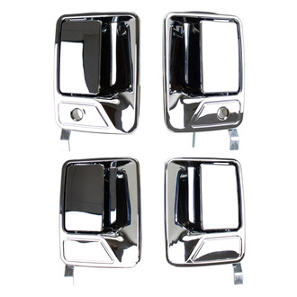 TRQ® - Front and Rear Driver and Passenger Side Exterior Door Handle Set