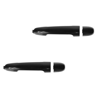 TRQ® - Rear Driver and Passenger Side Exterior Door Handle Set
