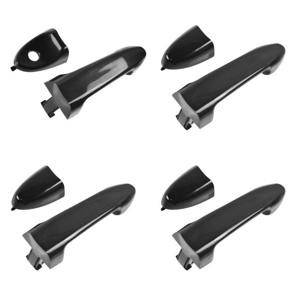 TRQ® - Driver and Passenger Side Exterior Door Handle Set