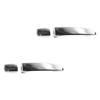 TRQ® - Rear Driver and Passenger Side Exterior Door Handle Set
