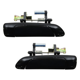 TRQ® - Rear Driver and Passenger Side Exterior Door Handle Set