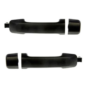 TRQ® - Rear Driver and Passenger Side Exterior Door Handle Set