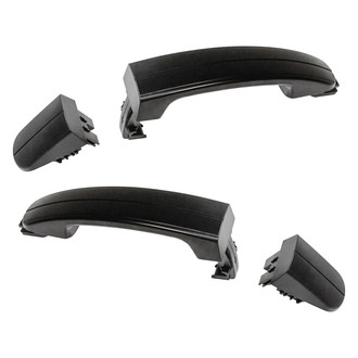 TRQ® - Rear Driver and Passenger Side Exterior Door Handle Set