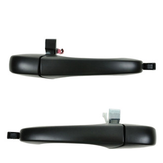TRQ® - Rear Driver and Passenger Side Exterior Door Handle Set