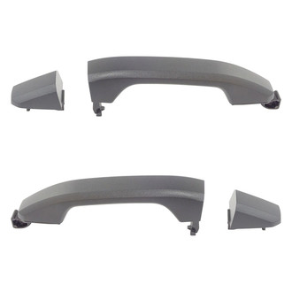TRQ® - Rear Driver and Passenger Side Exterior Door Handle Set