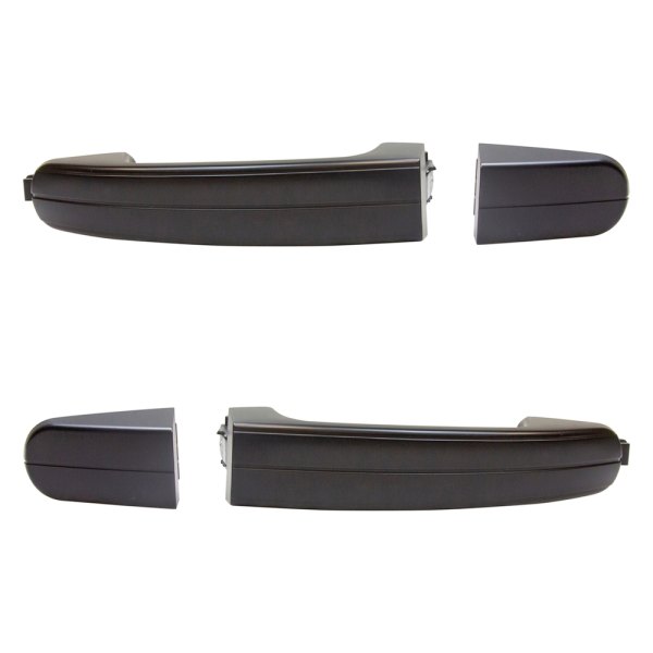 TRQ® - Rear Driver and Passenger Side Exterior Door Handle Set