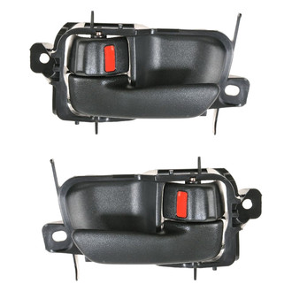 TRQ® - Rear Driver and Passenger Side Interior Door Handle Set