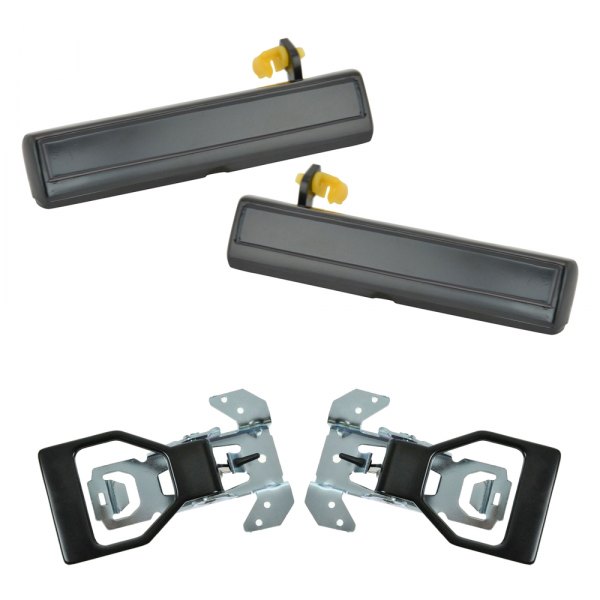 TRQ® - Inner and Outer Interior and Exterior Door Handle Set
