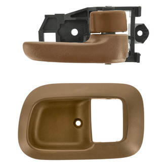 TRQ® - Front Passenger Side Interior Door Handle and Bezel Set