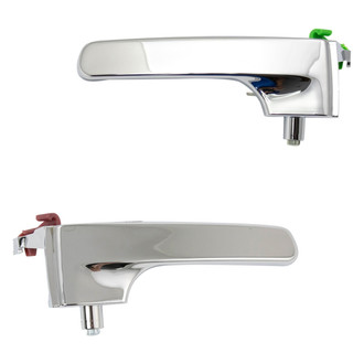 TRQ® - Front or Rear Driver and Passenger Side Interior Door Handle Set