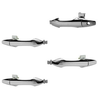 TRQ® - Front and Rear Exterior Door Handle Set