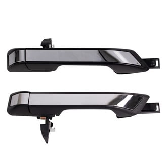 TRQ® - Rear Driver and Passenger Side Exterior Door Handle Set