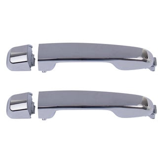 TRQ® - Rear Driver and Passenger Side Exterior Door Handle Set