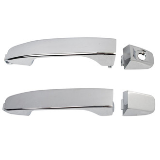 TRQ® - Front Driver and Passenger Side Exterior Door Handle Set