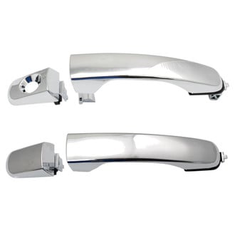 TRQ® - Front Driver and Passenger Side Exterior Door Handle Set