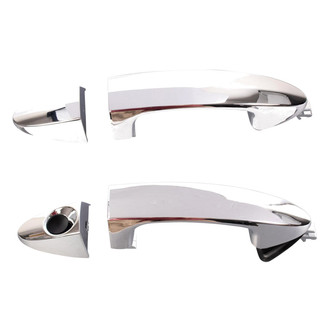 TRQ® - Front Driver and Passenger Side Exterior Door Handle Set