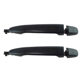 TRQ® - Rear Driver and Passenger Side Exterior Door Handle Set