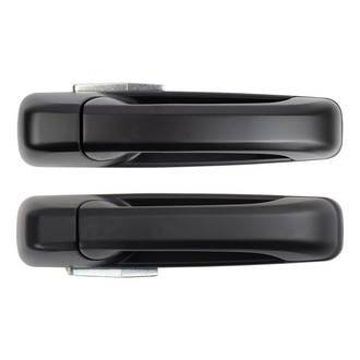 TRQ® - Rear Driver and Passenger Side Exterior Door Handle Set