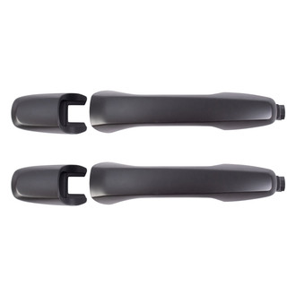 TRQ® - Rear Driver and Passenger Side Exterior Door Handle Set