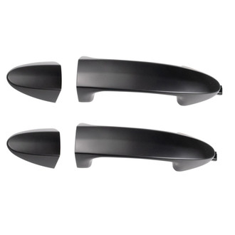 TRQ® - Rear Driver and Passenger Side Exterior Door Handle Set
