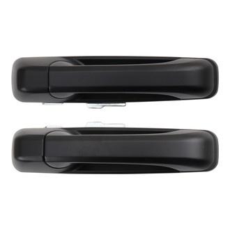 TRQ® - Rear Driver and Passenger Side Exterior Door Handle Set