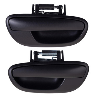 TRQ® - Rear Driver and Passenger Side Exterior Door Handle Set