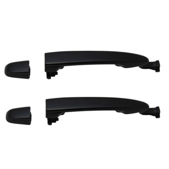 TRQ® - Rear Driver and Passenger Side Exterior Door Handle Set