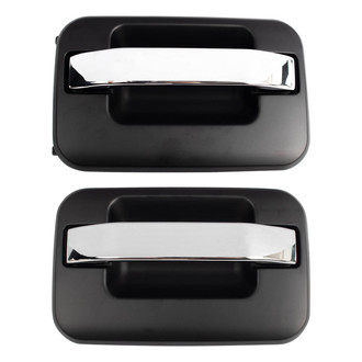 TRQ® - Rear Driver and Passenger Side Exterior Door Handle Set