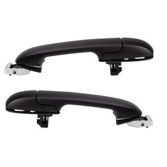 TRQ® - Rear Driver and Passenger Side Exterior Door Handle Set