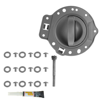 TRQ® - Rear Passenger Side Interior Door Handle Repair Kit