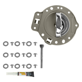 TRQ® - Rear Passenger Side Interior Door Handle Repair Kit