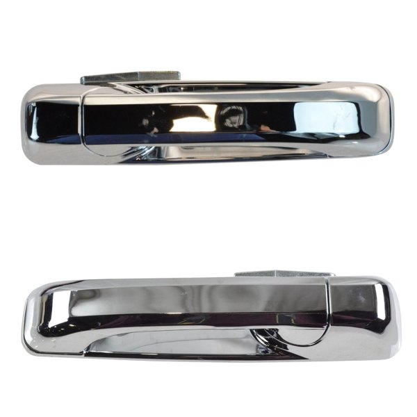 TRQ® - Rear Driver and Passenger Side Exterior Door Handle Set
