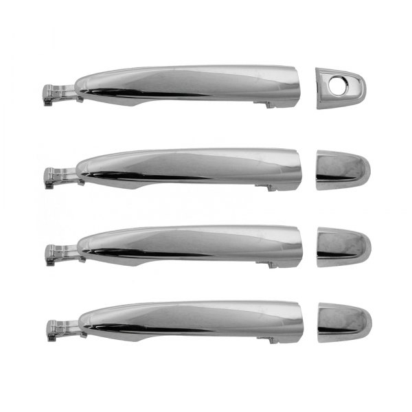 TRQ® - Front and Rear Exterior Door Handle Set