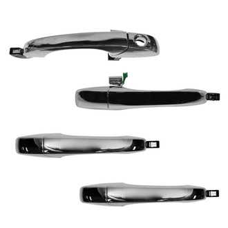 TRQ® - Front and Rear Exterior Door Handle Set