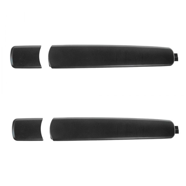 TRQ® - Rear Driver and Passenger Side Exterior Door Handle Set