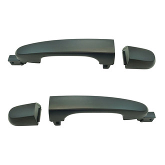 TRQ® - Rear Driver and Passenger Side Exterior Door Handle Set