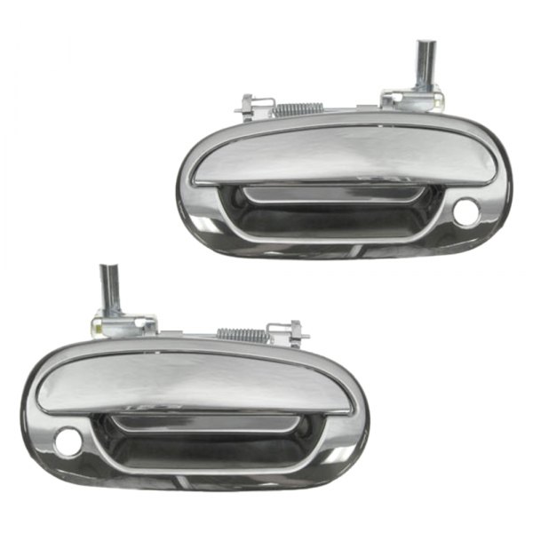 TRQ® - Front Driver and Passenger Side Exterior Door Handle Set