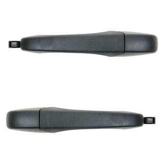 TRQ® - Rear Driver and Passenger Side Exterior Door Handle Set