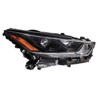 TRQ® - Passenger Side Replacement Headlight