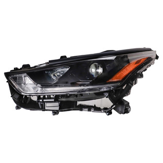TRQ® - Driver Side Replacement Headlight
