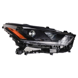 TRQ® - Passenger Side Replacement Headlight