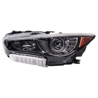 TRQ® - Driver Side Replacement Headlight