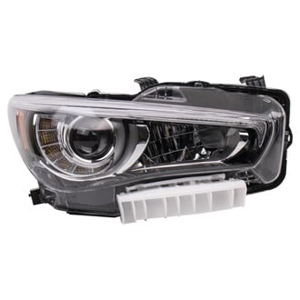 TRQ® - Passenger Side Replacement Headlight