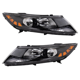TRQ® - Driver and Passenger Side Replacement Headlights