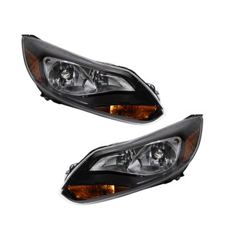 TRQ® - Driver and Passenger Side Replacement Headlights