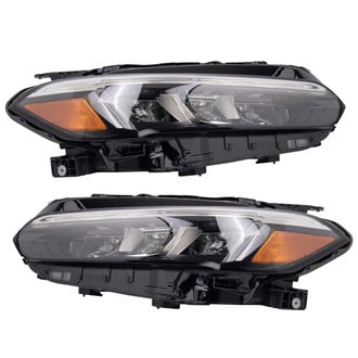 TRQ® - Driver and Passenger Side Replacement Headlights