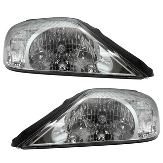 TRQ® - Driver and Passenger Side Replacement Headlights
