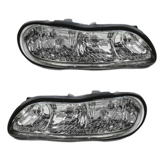 TRQ® - Driver and Passenger Side Replacement Headlights
