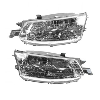 TRQ® - Driver and Passenger Side Replacement Headlights